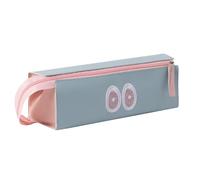 Aniute Pencil Case for Kids Kawaii Pencil Bag Pencil Case Large Capacity Stationery Pouch School Supplies Makeup Bag Multi-Functional Storage for Stationery Cosmetics Cables Makeup Bag (Lake blue)