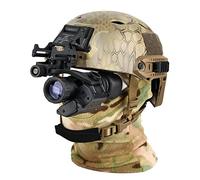 ANIUXIAOGE Monocular Night Vision Scope Military Grade Digital Night Vision Goggle PVS-14 Device Head-Mounted IR Night Vision Telescope for Hunting, Clear,White,Black