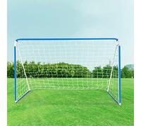Anivia Kids Football Goal, 6ft x 4ft Portable Football Goal, Goal Posts For Garden, Metal Frame Soccer Goal - for Backyard, Garden, Outdoor, Blue
