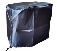 AniWorld Coffee Maker Dust Cover, Kitchen Mixer Stand Dustproof Jacket Small Appliance Cover Coffee Machine Maker Accessories - Black