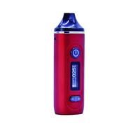 Anix Gemini Dry Herb Vaporizer, 2200mAh Battery with OLED Screen, Temperature Control, Stainless Steel Oven Heating Chamber Portable Convection Steam Herbal Vape Pen Kit -No Nicotine (Red)