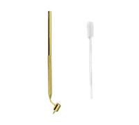 Aniyaa 0.3mm Slanting Fine Line Painting Pen Fluid Writer Pen Aluminum Fineliners Paint Pen Sketch Portable Drawing Tools Easy Install Easy to Use