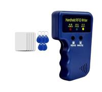 Aniyaa 125KHz Proximity ID Duplicator for HID, AWID, ParadoxCards/Keyfobs, Handheld RFID Writer, 5 Writable Key Fobs A