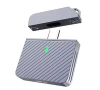 Aniyaa 2230 M.2 NVMe Direct-Attach SSD Enclosure USB 3.2 10Gbps in-Line Aluminum Solid State Drive with Magnet Protective Case