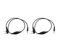 Aniyaa 2X APRS to K1 Cable Audio Interface Line Walkie Talkie Connection Cable for APRSpro APRSDroid