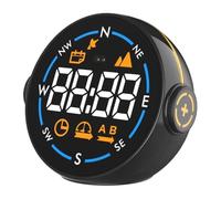 Aniyaa Car Head-Up Display GPS Intelligent Meter Speed Display Intelligent Motion Detection Altimeter Suitable for All Cars