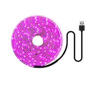 Aniyaa LED Grow Light Full Spectrum 5V USB Grow Light Strip 2835 LED Phyto Lamps for Plants Greenhouse Hydroponic Growing 100cm