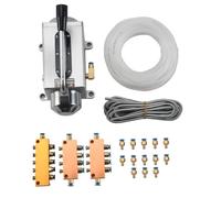 Aniyaa Manual Oil Pump Set Lubricating Oil Pump Hand-Actuated CNC Router Slider Lubrication Oiler Accessories