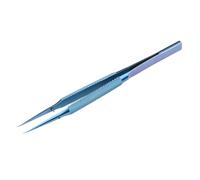 Aniyaa Tweezers Mobile Phone Repair Tweezers Titanium Alloy 140cm Pointed 0.15mm Microscope Flying Wire Tweezers Elbow