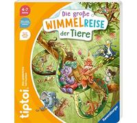 Anja Kiel Patrick Fix tiptoi® Die große Wimmelreise der Tiere (Paperback)