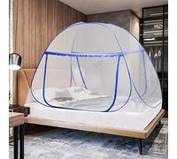 AnJeey Mosquito Net, Pop Up Portable for Double Door Mosquito Canopy, Folding Design with Bottom, Easy to Install, Effective Against Mosquito Bites for Bedroom Outdoor Camping Travel,180 * 200cm