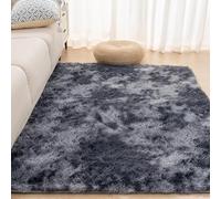 ANJIAJIE Rooms Area Rugs for Bedroom 260 x 330 cm Non Shedding Soft Touch Rug Easy to Clean Modern Luxury Shaggy Rug for The Bedrooms and Kitchen, Dark Grey