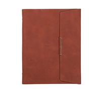 Anjing 1 Piece Portfolio Folder Multifunctional Three Fold B5 Loose Leaf 9 Hole Notebook Portfolio Binder Ring Binder