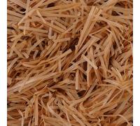 Anjing Shredded Kraft Tissue Paper, Raffia for Gift Box Filling Christmas, Easter Gift Hampers, Hamper Filling, Basket Filler, Packaging Filler 1000g Khaki