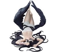 Anjinguang Albedo Figures Anime Albedo Reclining Pose Model Statue Cartoon Character Girl Action Figurine Fans Collectible Sculpture Office Home Ornaments 20cm