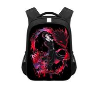 Anjinguang Anime Bungo Stray Dogs Backpack Nakahara Chuuya/Dazai Osamu Figure Cartoon Schoolbag Students Bookbag Daypack Laptop Bag