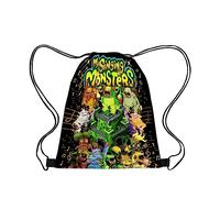 Anjinguang Anime Drawstring Backpack for Kids,My Singing Monsters Drawstring Bag,Cartoon Rucksack for Student Sports Travel Gym 48 * 32cm