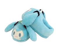 Anjinguang Anime Miku Slippers,Women Men Plush Slippers,Cute Miku Merch,Warm Slippers for Winter Indoor House Home Slippers (Fits Sizes 35-42)