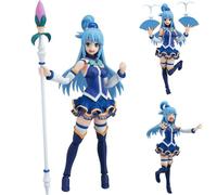 Anjinguang Aqua Figure Model, Super Action Statue Multi Joint Movable Changeable Accessories Figure Aqua Anime Figurine Desktop Decoration Collectible Gifts for Fans 14CM