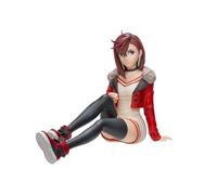 Anjinguang Ayase Momo/Shiratori Figure Statue,Anime Sitting Girl Action Figure,PVC Anime Manga Characters Sculpture Model Collectible Desktop Decoration Gifts