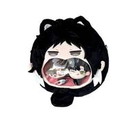 Anjinguang BSD Anime Backpack Dazai Osamu Cute Plush Shoulder Bag Akutagawa Ryunosuke Cartoon Fun Big Mouth Schoolbags for Students Travel and Hiking