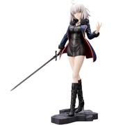 Anjinguang Fate Stay Night Anime Figure Joan of Arc Action Statue FGO Original Painting Figurine PVC Standing Pose Model Handmade Collectible Desktop Ornament