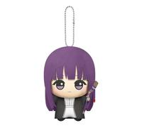 Anjinguang Frieren Plush Keychain,Anime Frieren Fern Stark Figure Cute Stuffed Figurine Pendant,10cm Mini Pillow,Bag Charm Cartoon Decoration Sofa Bedroom Ornament Gifts
