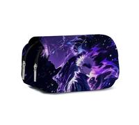 Anjinguang Gojo Satoru Pencil Case JJK Gojo Geto Suguru Bag Pen Box Storage Large Capacity Durable Students Boys Girls Pencil Pouch Stationary Cartoon Pen Bag Back to School Supplies Cosplay Gift