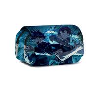 Anjinguang Gojo Satoru Pencil Case JJK Gojo Geto Suguru Bag Pen Box Storage Large Capacity Durable Students Boys Girls Pencil Pouch Stationary Cartoon Pen Bag Back to School Supplies Cosplay Gift