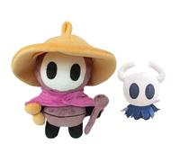 Anjinguang Hollow Plush, Popular Game Hollow Silksong Hornet-can Sherma Character Collectible Stuffed Figure Throw Pillows for Home Decor for Game Fans