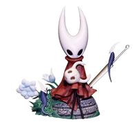 Anjinguang Hornet-can Figure Statue, Hollow Silksong Sitting Pose Model with Accessories, Popular Game Hollow Action Figure Desktop Car Cake Decoration Gift 10cm