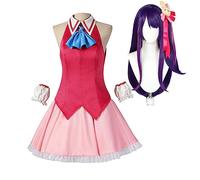 Anjinguang Hoshino Ai Cosplay Oshi No Ko Ai Cosplay Dress Outfit Anime Cosplay Costumes Full Set Halloween Carnival Dress Up Party Suit for Woman
