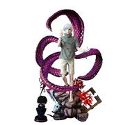 Anjinguang Kaneki Ken Figure 35CM Kaneki Ken Action Figure Interchangeable Head Model Floor Base PVC Anime Statue Decoration Ornaments Gifts
