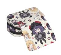 Anjinguang Kitagawa Marin Pencil Case Anime Pen Box Large Capacity Student Stationery Bag 2 Layer Pocket School Bag for Boys Girls
