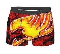 Anjinguang Men's Boxer Short FAIRY TAIL Underpants 3D Printed Anime Underwear Underpants Boxer Briefs Breathable No Slip Up Sports Underwear