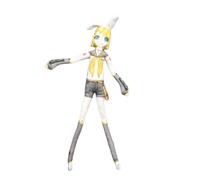 Anjinguang Miku Plush Kagamine Rin/Kagamine Len Soft Figure Twistable Anime Plushies 28cm Cartoon Stuffed Funny Throw Pillow Miku Merch Home Decoration Gifts