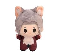 Anjinguang Miles Edgeworth Figure,Miles Edgeworth Plush Pillow,Anime Stuffed Figure Pendant Keychain,Mini Pendant for Bag,Throw Pillow Decoration for Bed Sofa,Anime Gift for Friends 10cm