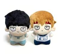 Anjinguang Mob Plush Figure Kageyama Shigeo Plush Anime Soft Hug Pillow Reigen Arataka Stuffed Doll Pendant Sofa Decoration 10CM