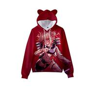 Anjinguang Teen's Novelty Hoodies My Hero Academia 3D Printed Boku No Hero Academia Sweatshirt for Boys Girls