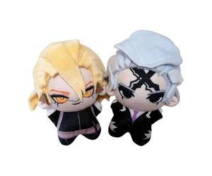 Anjinguang Xeno Houston Wingfield Plush Figure Anime Soft Stanley Snyder Plush Pillow 10cm Mini Pendant Cartoon Stuffed Figurine Bag Charm Decoration Gifts