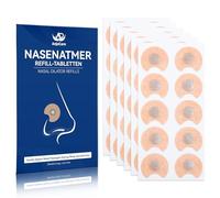 AnjoCare 60Pcs Magnetic Nose Strip Refill, Nasal Strip Tabs for Magnetic Nasal Strips, Help to Reduce Snoring, Improve Sleep Quality, Enhance Nasal Air Flow, 30 Pairs Magnetic Nose Tab.