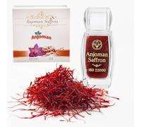 Anjoman Authentic Saffron Threads - 4g, Pure, Natural & Hand-Picked Quality Saffron with Premium Flavour & Colour for Cooking Paella, Rice, Desserts, Tea & Baking - No Preservatives Kesar
