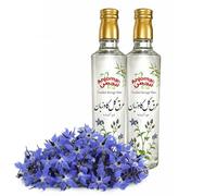 Anjoman Camelthorn Water 2x 500ml - Premium Distilled Camelthorn Herbal Water (Kharshotor) - Natural Aromatic Herbal Distillate for Beverages & Traditional Wellness - Pure Plant Essence Glass Bottle