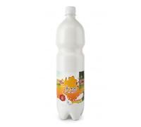 Anjoman Carbonated Doogh Ayran 1.5L - Traditional Sparkling Salted Yogurt Drink - Sparkling & Refreshing Savory Mint Beverage for Kebab & BBQ - Large Family Value Pack Bottle