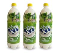 Anjoman Doogh Ayran 3 x 1.5L - Authentic Carbonated Mint Yoghurt Drink - Family Value Multipack, Sparkling Savory Yogurt Soda, Probiotic & Keto Friendly, Persian Style Refreshment (Pack of 3)