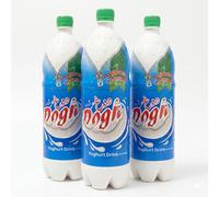 Anjoman Doogh Ayran 3 x 1.5L - Salted Yoghurt Drink - Refreshing Savoury Beverage Multipack Doogh, Ayran 3 Pack, Salted Yoghurt Soda