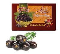 Anjoman Fresh Dates (Pack of 5 x 550g), Fresh Soft Texture Medjool - Rutab Dates Naturally Sweet with High Fibre, Contain Vitamins, Ready to Eat Healthy Snack with Antioxidants Rich Soft Date