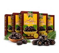Anjoman Fresh Soft Dates (Pack of 5 x 550g, 2.75kg) | Premium High Protein Rutab Fruit - Softer Than Medjool | Natural Juicy Sugar Substitute for Baking, Tea & Snacks