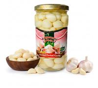 Anjoman Garlic Pickle - 660g, Healthy & Tangy Vitamin C & B6 Rich, Natural - No Preservatives Pickled Garlic