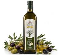 Anjoman Gold Extra Virgin Olive Oil 1L | Premium Gr old Pressed EVOO Bottle for Cooking, Salads, Drizzle & Dipping | 100% Natural Pure Mediterranean Olive Oil